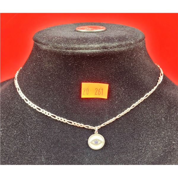Sterling Silver Necklace w/ Pendant
