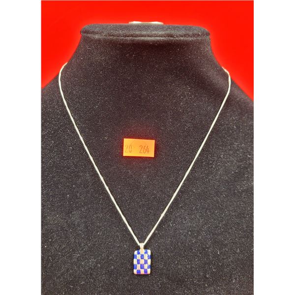 Sterling Silver Necklace w/ Pendant
