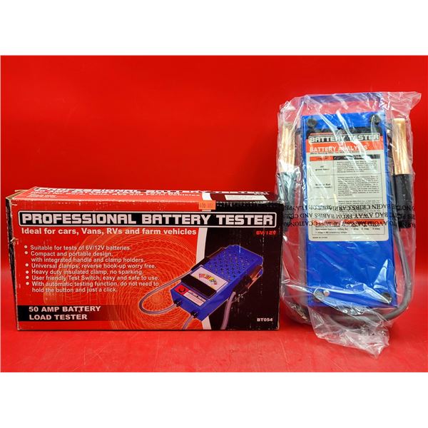 Professional Battery Tester for Cars, Vans, RVs, & Farm Vehicles