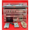 Image 1 : Sony Electronics Lot (Turntable, Stereo Amplifier, FM/AM Tuner, & Tapecorder)