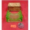 Image 2 : VTG Scheerwonder Uranium Glass Razor Hone/Sharpener