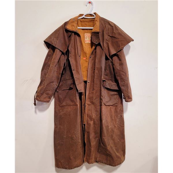 Superior Horseman's Coat of Oiled Japara 100% Cotton
