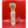 Image 1 : 16" Bone Carving of African Woman