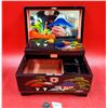 Image 1 : Hand-Painted Japanese Musical Jewelry Box
