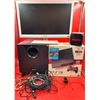 Image 1 : PlayStation 3 Console w/ Controller, Onkyo Speaker, Samsung Monitor, & Sylvania Alarm Clock