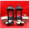 Image 1 : 4 Candleholders & Metal Lanterns
