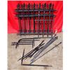 Image 1 : Black Steel Fence Panels & Components