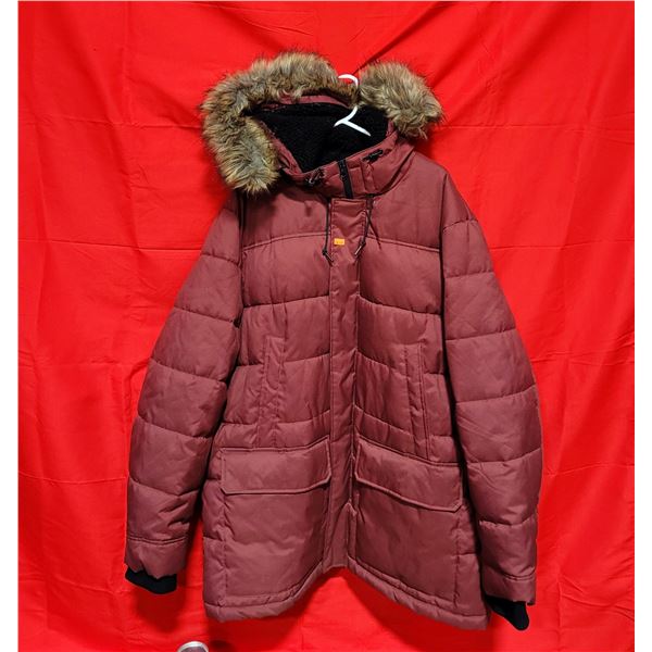 George 2XL Hooded Puffer Jacket