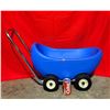 Image 1 : Blue Kids Wagon