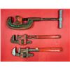 Image 1 : Pipe Cutter & Two Pipe Wrenches