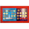 Image 1 : The Prime Ministers Of Canada 1867-1970 Commemorative Medallion & Floral Emblems Of Canada Coin Sets