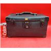 Image 1 : Antique Tool Box w/ Black Composite, Reinforced Corners, & Key