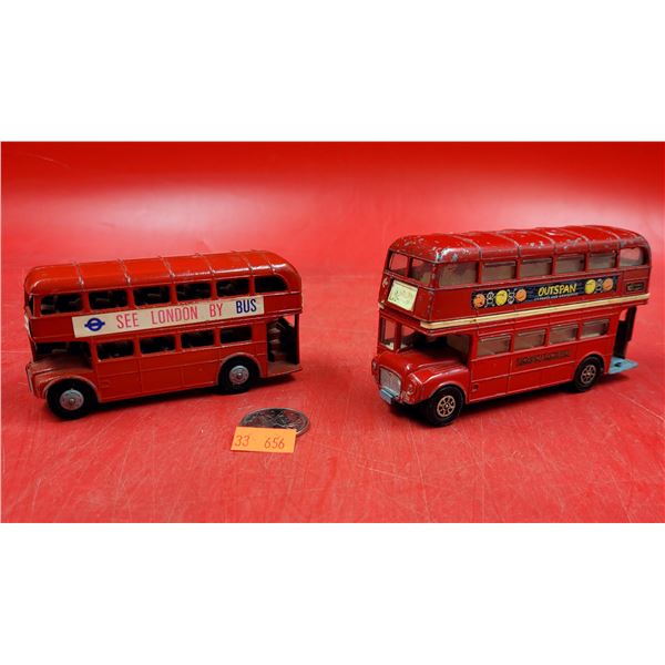 Corgi Toys London Transport Made in Great Britain & Diecast London Double-Decker Bus