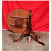 Image 2 : VTG Swivel Top Wooden Side Table