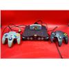 Image 1 : Nintendo 64 Console w/ 2 Controllers & Diddy Kong Game