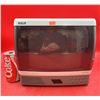 Image 1 : RCA ColorTrak Spacesaver Portable Color Television