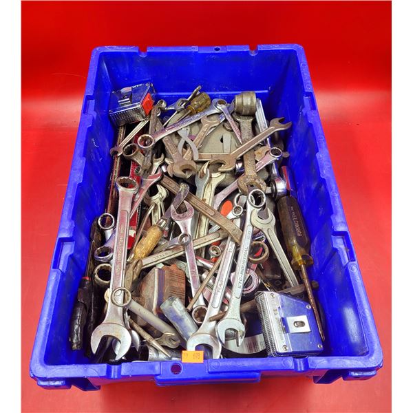 Assorted Wrench & Measuring Tape Lot