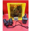 Image 1 : Bushnell Binoculars, Gold-Coloured Nails, JBL Bluetooth Portable Speaker, & Intex Air Pump