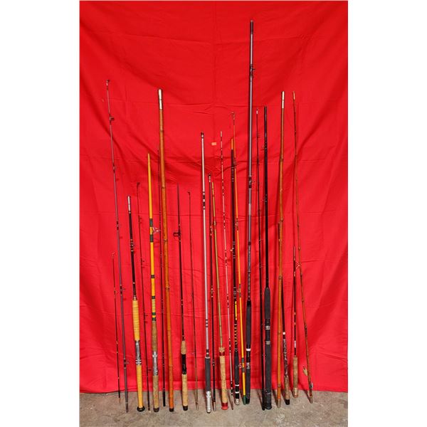 Assorted Fishing Rod Lot