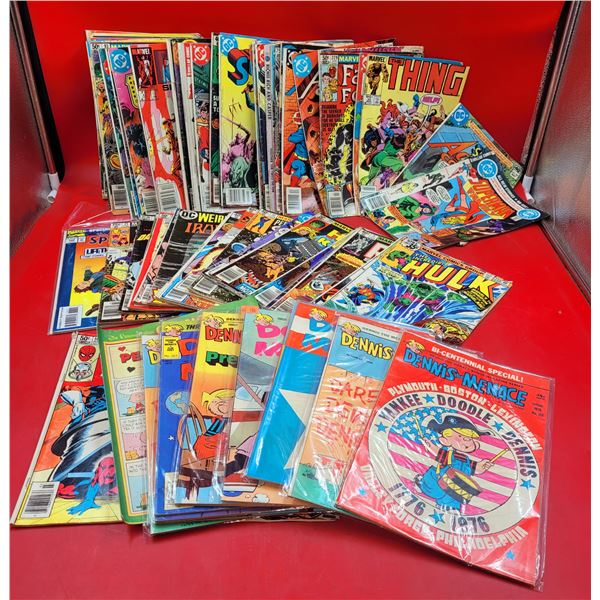 Assorted VTG Comic Books (Marvel, DC, Dennis the Menace, etc.)