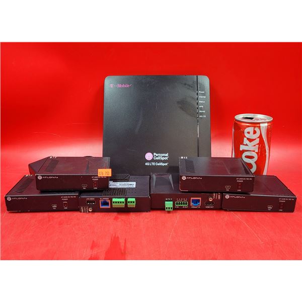 T-Mobile Personal Cell Spot 4G LTE Signal Booster & Atlona HDMI Over HDBaseT Receivers