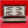 Image 1 : VTG Miniature Gun Replica Display Case & Tie Rack