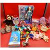 Image 1 : Frozen Elsa Figurine, Alarm Clocks & Toys Lot