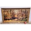 Image 1 : VTG Framed Landscape Print by Harley