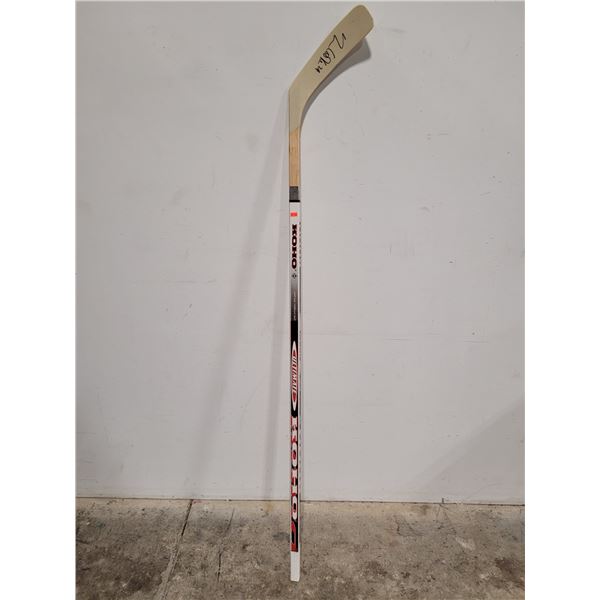 Matt Cooke Autographed Koho Hockey Stick