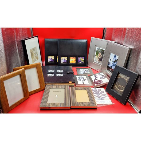 Picture Frame & Photo Album Lot