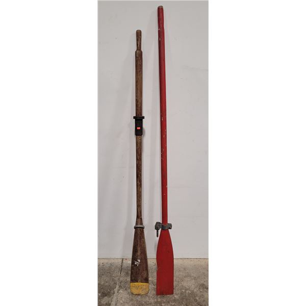 VTG Wooden Boat Paddles