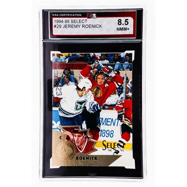 MR - Jeremy Roenick #29 1994-1995 Select - Graded KSA 8.5