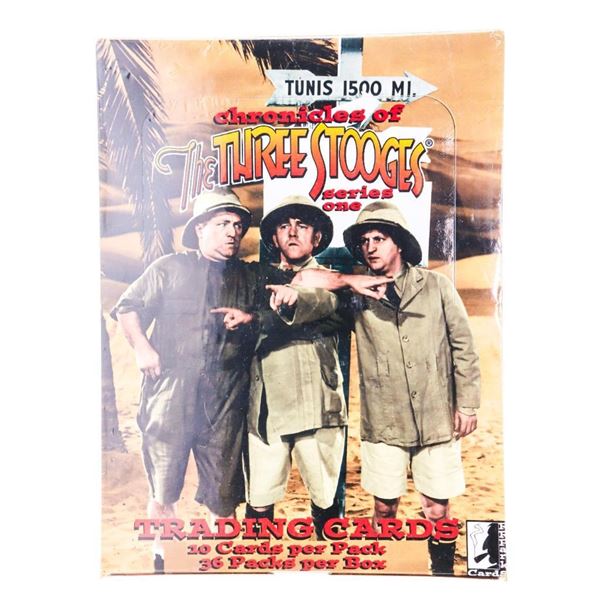 The Chronicles of "The Three Stooges" Series One Trading Cards - 36 Packs x 10 Cards Per Pack. Seale