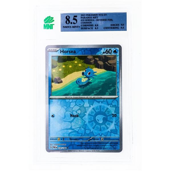 SG - Horsea 030/182 Paradox Rift Reverse Holo Pokemon TCG MNT 9.5