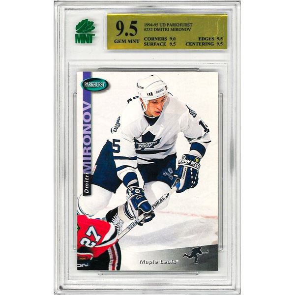 KR - Dmitri Mironov #232 1994 Parkhurst GRADED 9.5