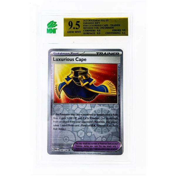 SR - Reverse Holo Luxurious Cape PAR EN 166/182 Uncommon Paradox Rift Pokemon MNT 9.5