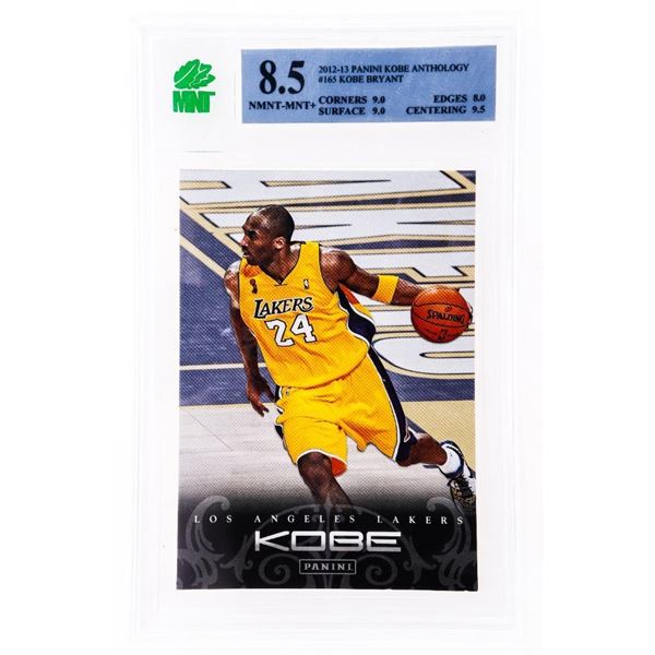 2012-13 Kobe Bryant Panini Kobe Anthology #165 Basketball Card - MNT 8.5