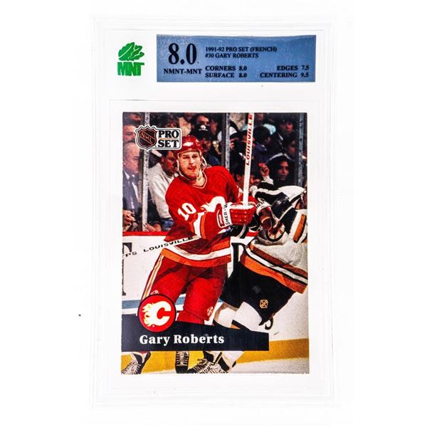 KR - Gary Roberts #30 French 1991-1992 Pro Set - MNT 8