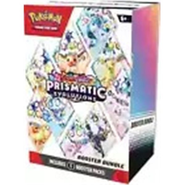 Pokemon TCG: Scarlet & Violet - Prismatic Evolutions Booster Bundle Box