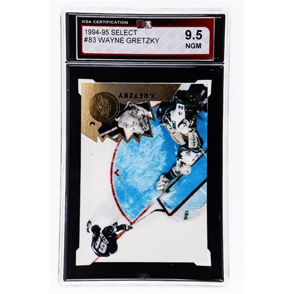 OR -1994 Select Hockey #83 Wayne Gretzky - Los Angeles Kings KSA 9.5 MINT #83