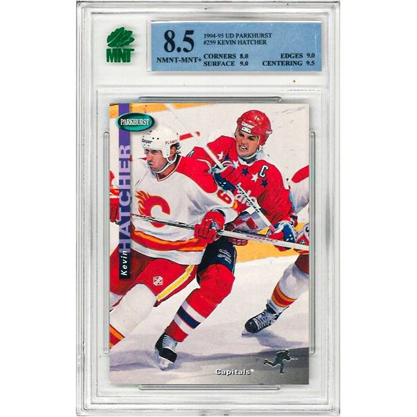 ME - Kevin Hatcher #259 1994 Parkhurst Graded 8.5