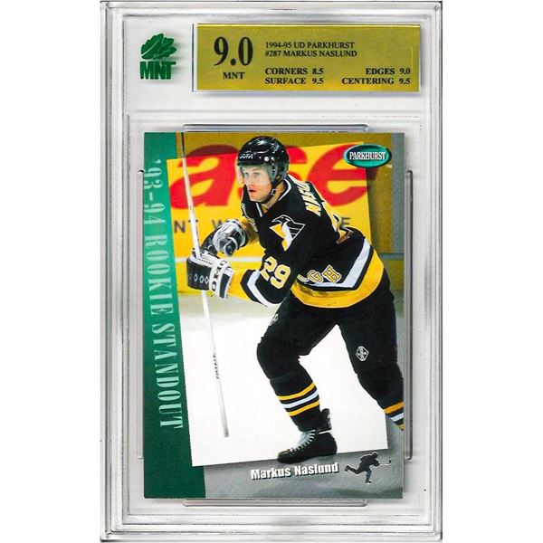 OE - Markus Naslund #287 1994 Parkhurst Graded 9