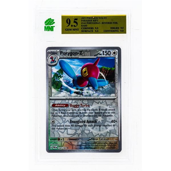 SG - Porygon-Z 144/182 Reverse Holo Rare Paradox Rift Pokemon MNT 9.5