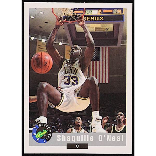 Shaquille O'Neal 1992 Classic #1 RC