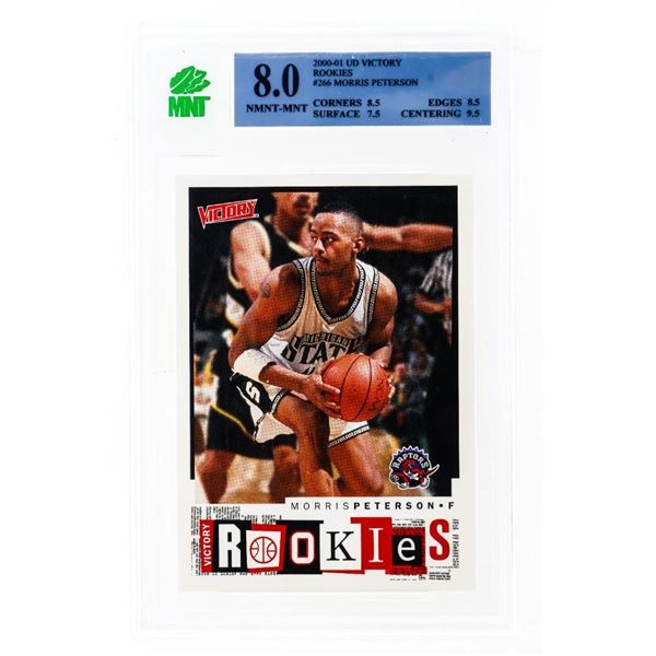 2000-01 YD VICTORY Rookies #266 Morris Peterson NMT 8.0