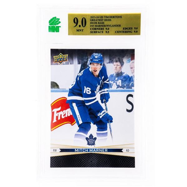 2023-24 UD TIM HORTONS  Greatest Duos #45 MARNER/NYLANDER  - MNT 9.015