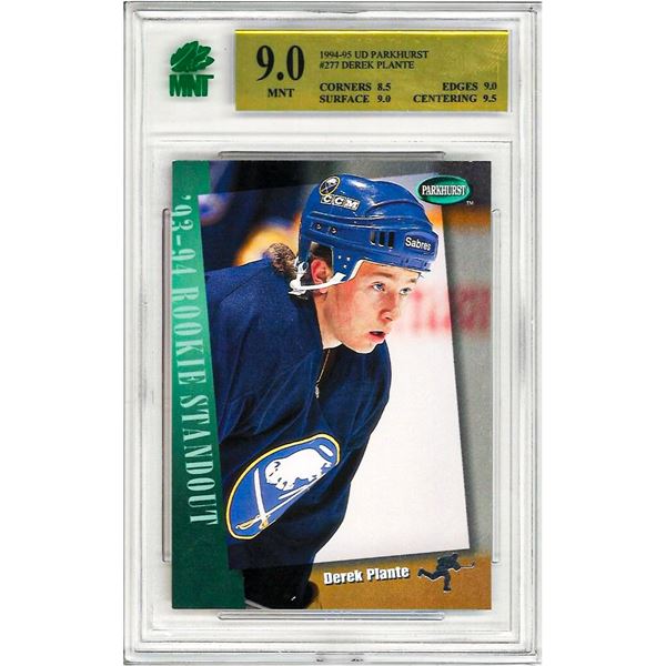 OE - 1994-95 Parkhurst Gold #277 Derek Plante #277 Graded 9