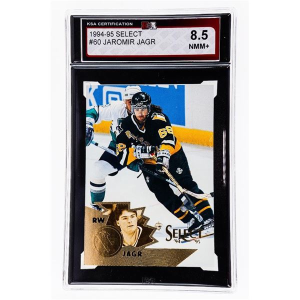 MI - Jaromir Jagr #60 1994-1995 Select - Graded KSA 8.5