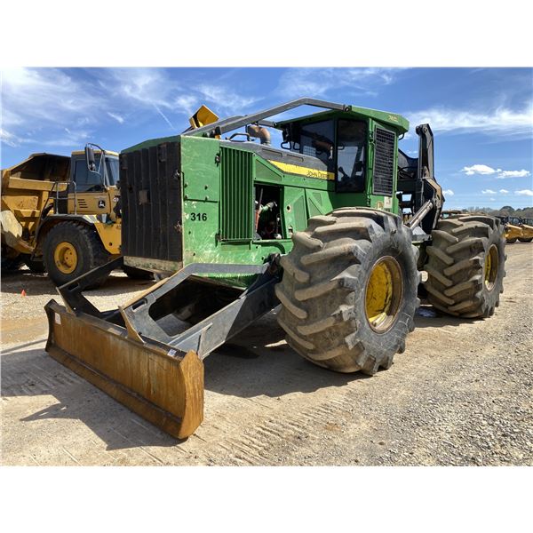2016 JOHN DEERE 748L Skidder