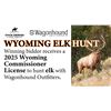 Image 1 : 2025 Wyoming Commissioner's License Elk Hunt